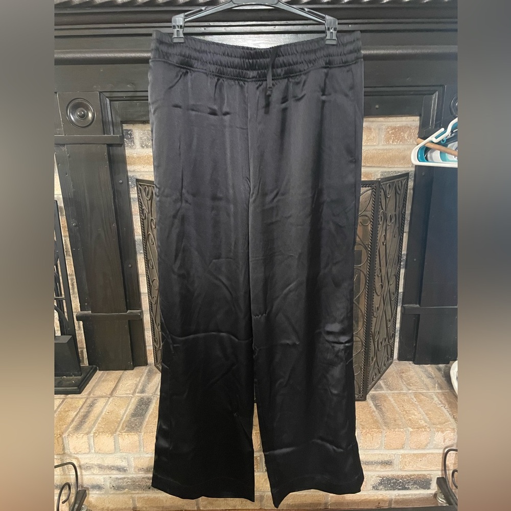 Old Navy Black Relaxed Track Pants